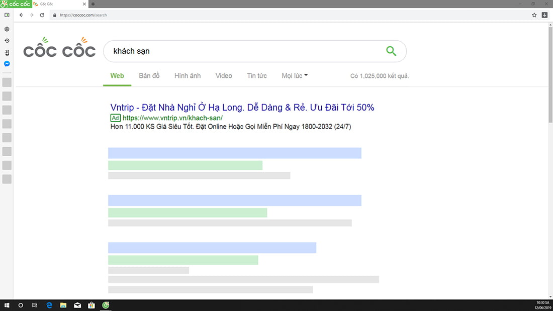 Quảng cáo Cốc Cốc tìm kiếm