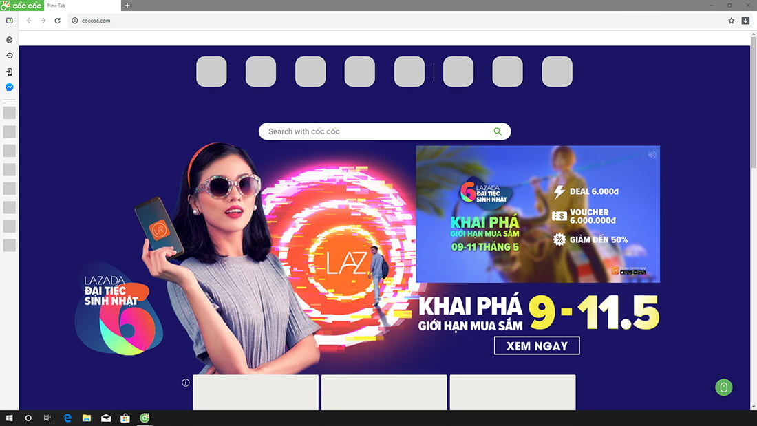 Quảng cáo video skin