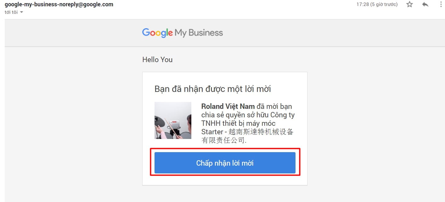 Cấp quyền quản trị google maps