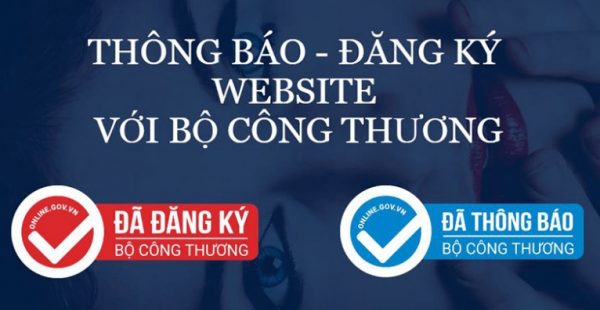 Đăng ký website với Bộ Công thương