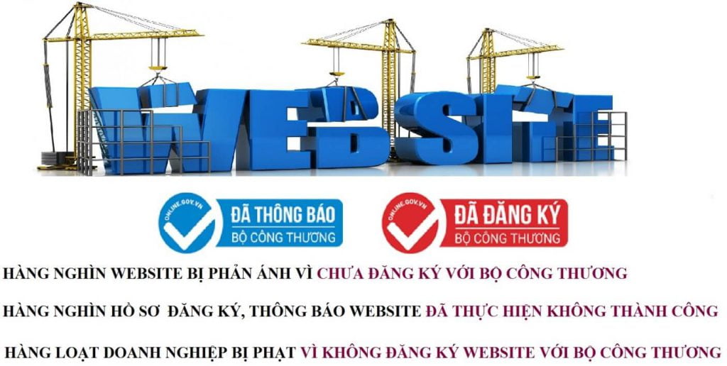 Đăng ký website với Bộ Công thương