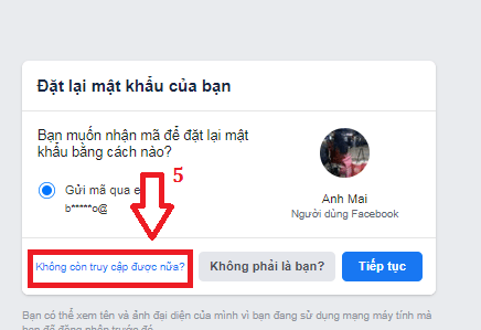 cách lấy lại tài khoản facebook