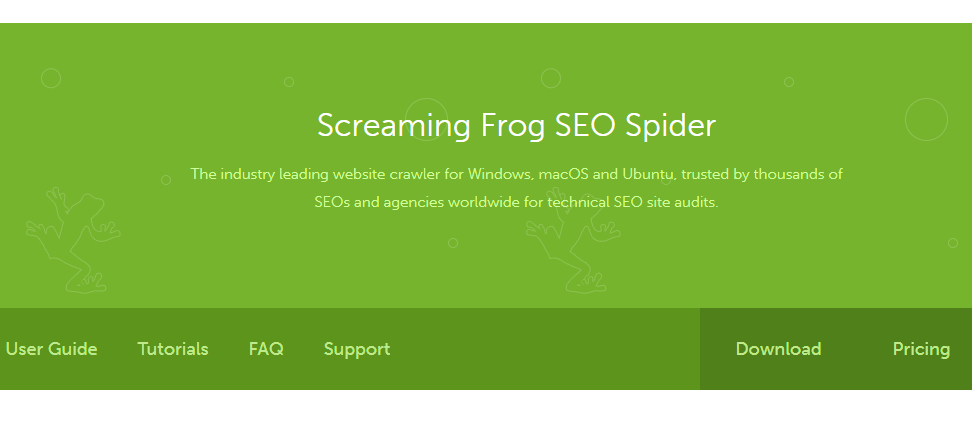 Công cụ seo ScreamingFrog