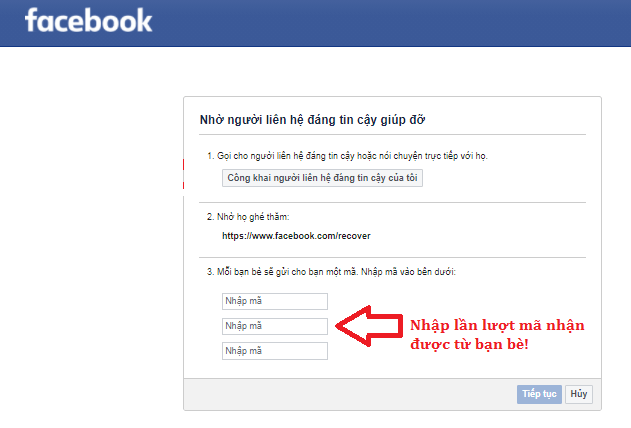 cách lấy lại tài khoản facebook bị hack 