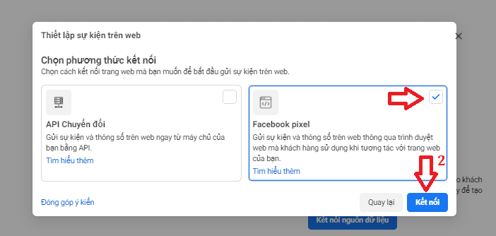 Cách thiết lập Pixel Facebook
